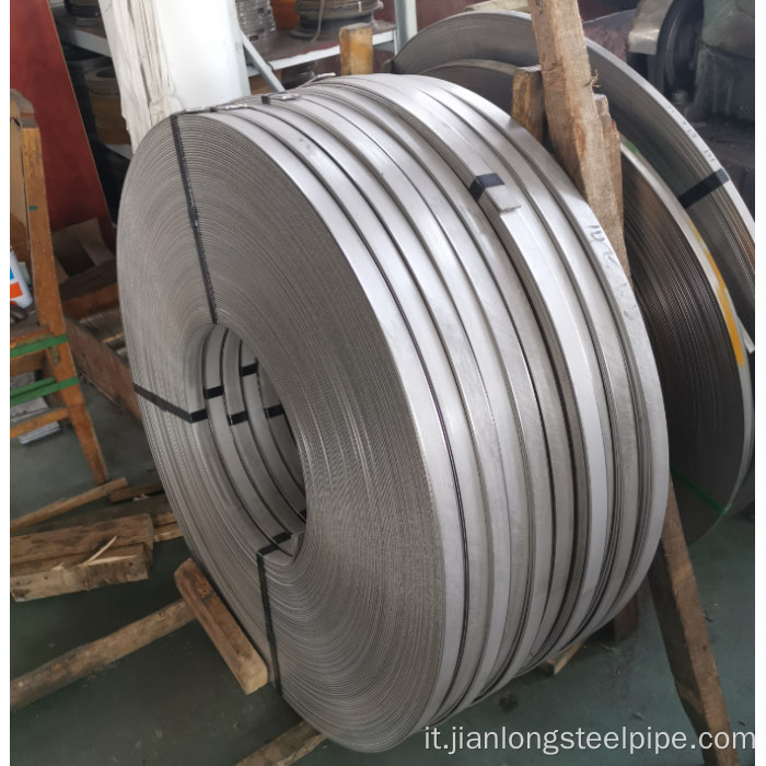 Striscia di acciaio inossidabile personalizzata 201